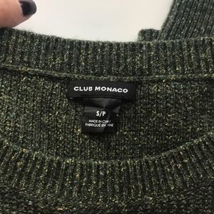 Club Monaco Sweater Interesting Sleeves